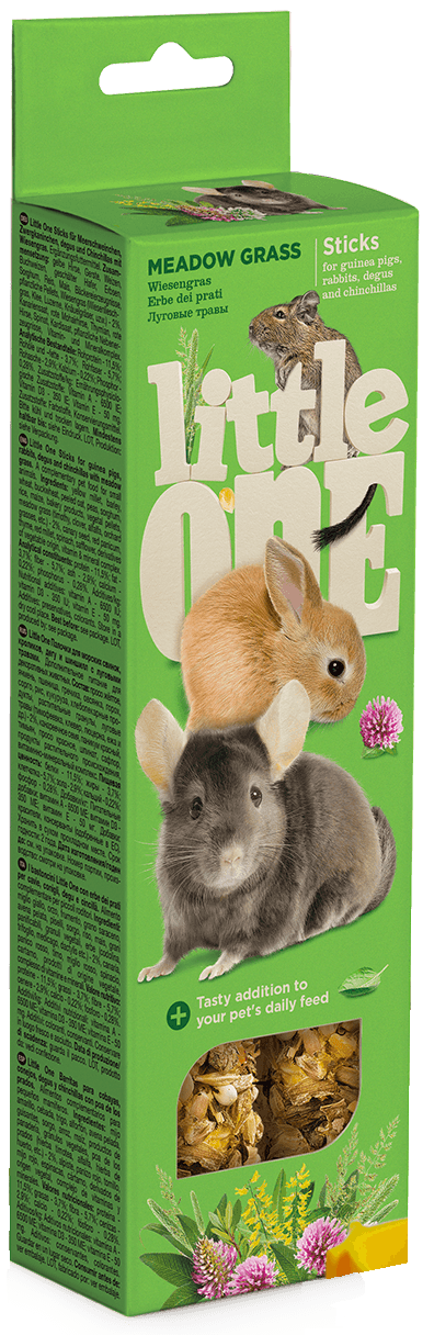Little One Палочки д/морск.свинок, кроликов, шиншилл с луг.травами