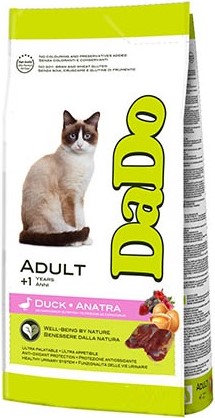 Dado cat корм для взрослых кошек с уткой и курицей