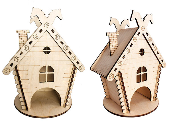 Домик для грызунов "Теремок" 180х150*210мм, 