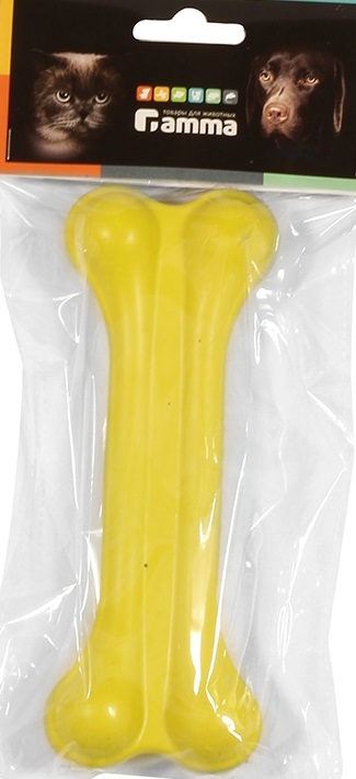 Игрушка для собак из резины "Кость литая №4", 130мм, (уп.1шт)