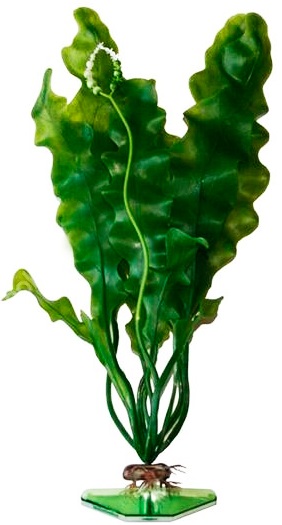 Растение FLORAL SPIKE с грузом зеленое 34см