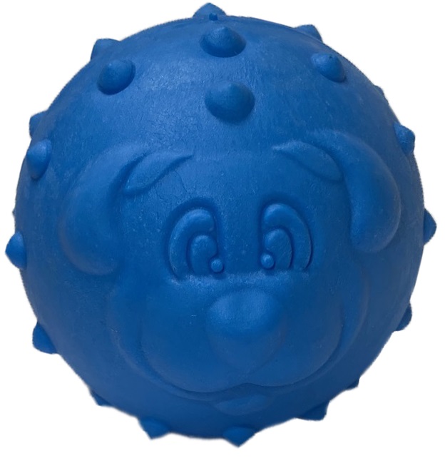 Игрушка для собак из резины шар полый 6,5см