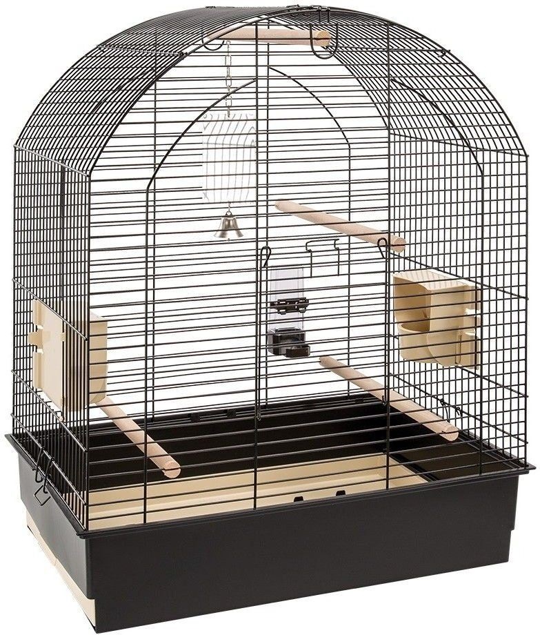 Клетка для птиц GRETA (черная)