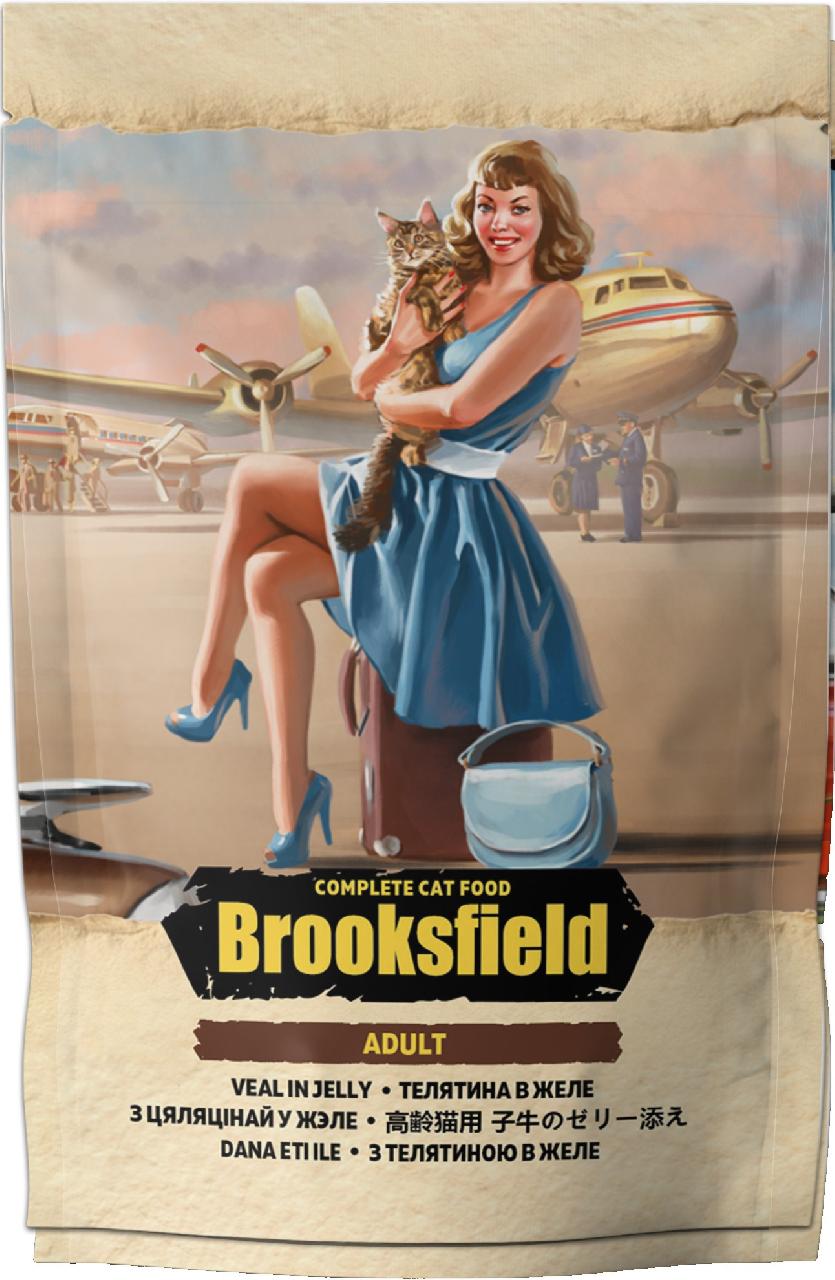 BROOKSFIELD Cat пауч Adult Cat Veal д/к Телятина в желе 85г