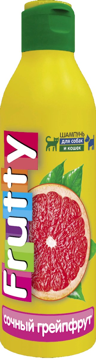 Шампунь Frutty д/собак и кошек Сочный грейпфрут 250мл