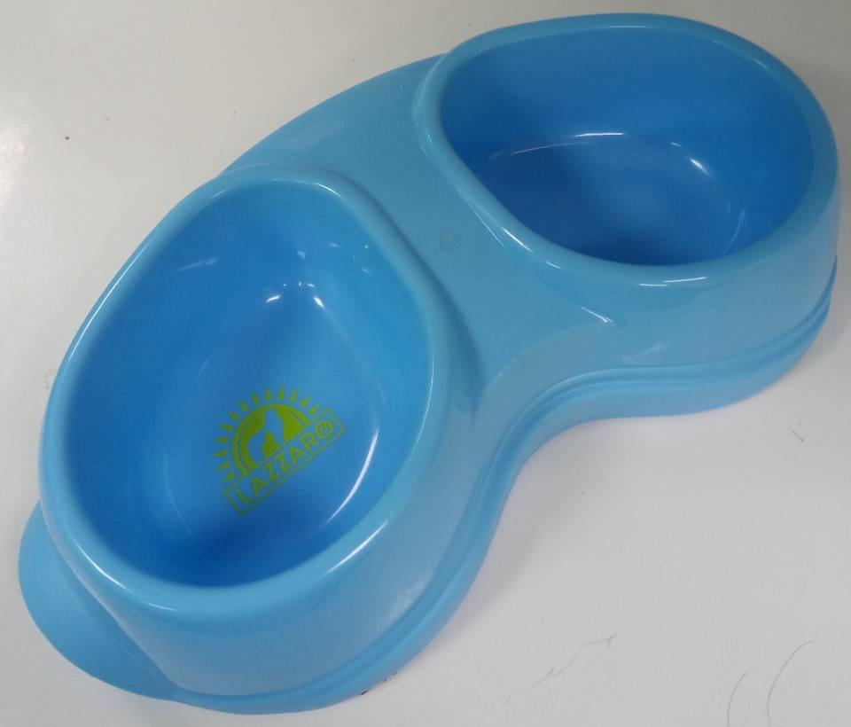 Миска пластиковая двойная Lazzaro