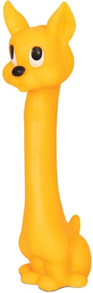 Игрушка для собак из винила "Кошка - длинная шея", 195мм