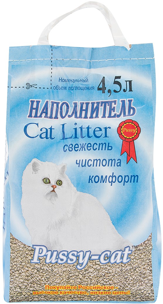 Наполнитель ПУСИ КЭТ стандарт цеолитовый 4,5л