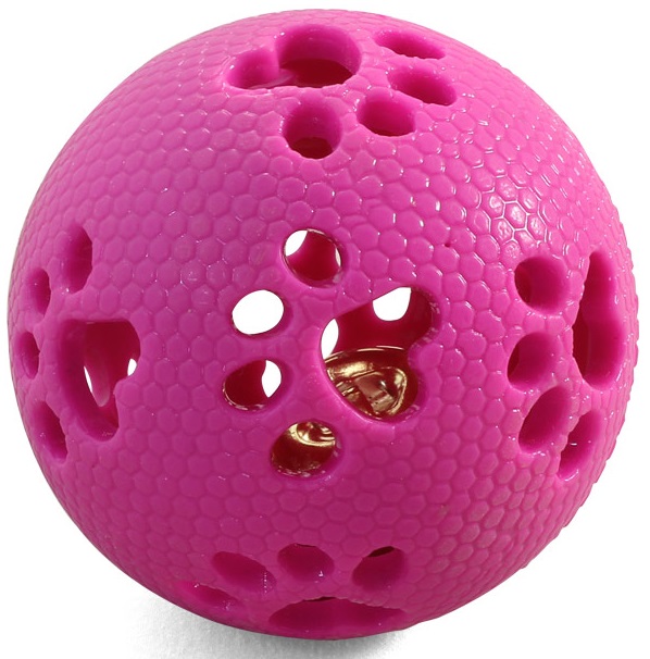Игрушка для собак из термопласт. резины "Мяч-лапки", d80мм