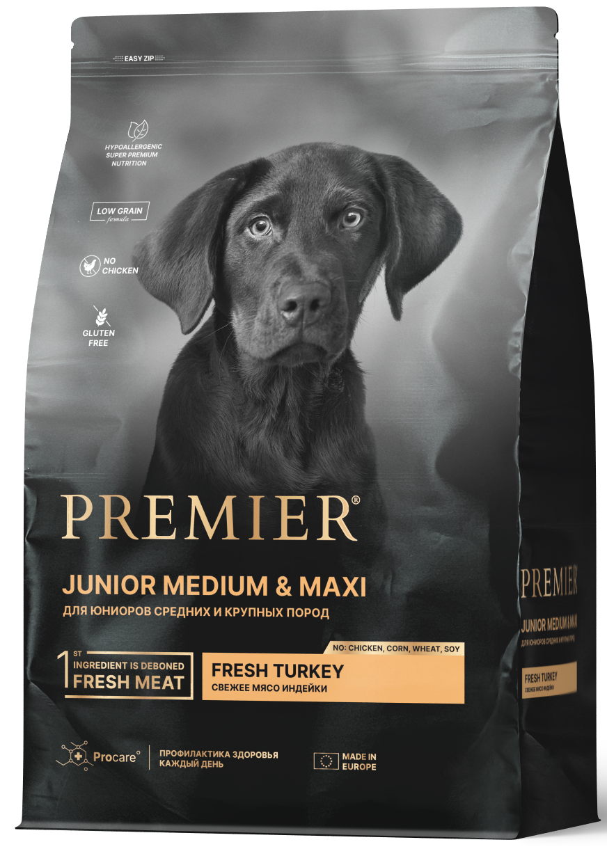 Premier для юниоров средних и крупных пород Индейка*