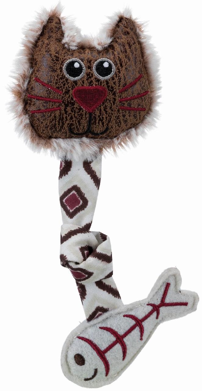 Игрушка для кошек Кошачья мордочка 20см