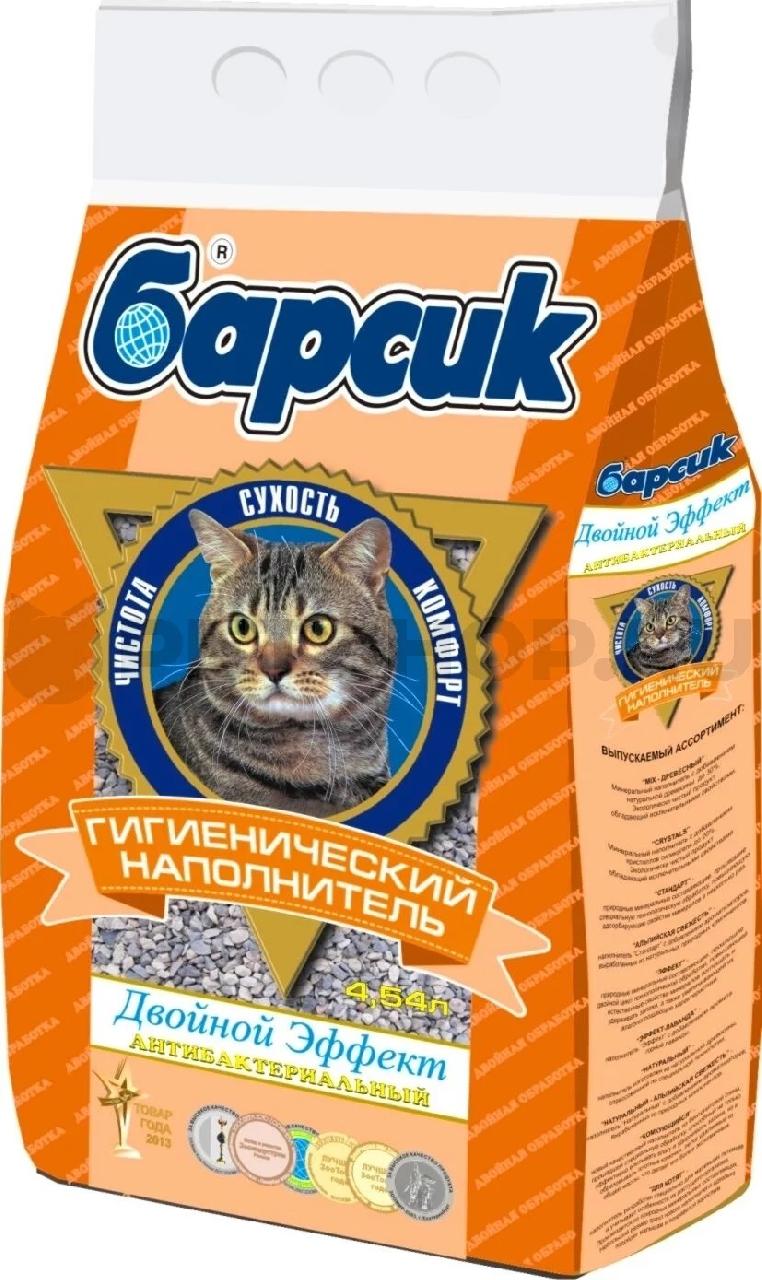 Наполнитель Барсик Эффект впитывающий 4,54л