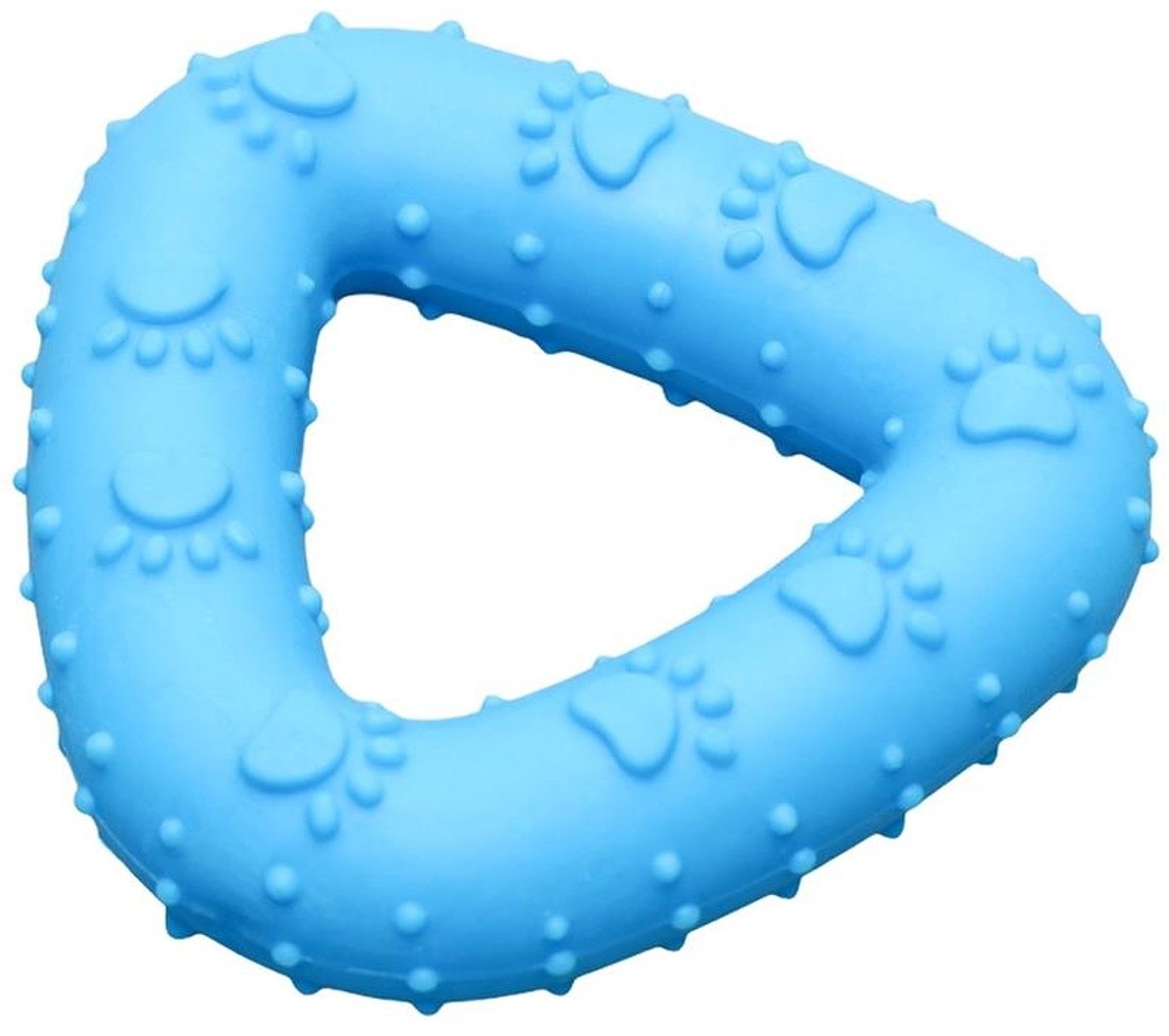 Игрушка для собак из резины треугольник 7,2см