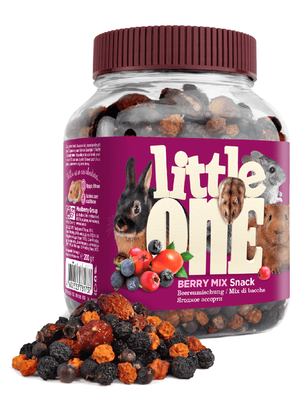 Little One лак-во Ягодное ассорти 200г