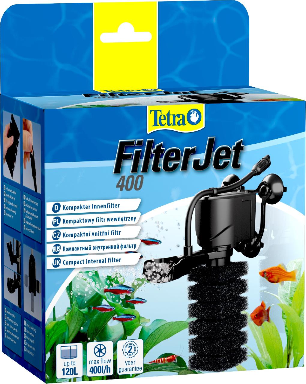 Tetra FilterJet 400 внутренний фильтр для аквариумов объемом 50-120л