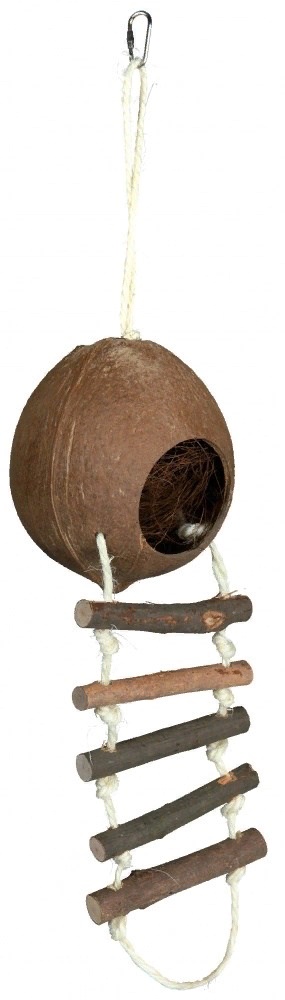 Домик для грызунов, кокос, 13х56см