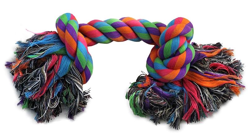 Игрушка для собак "Веревка, 2 узла", 200мм