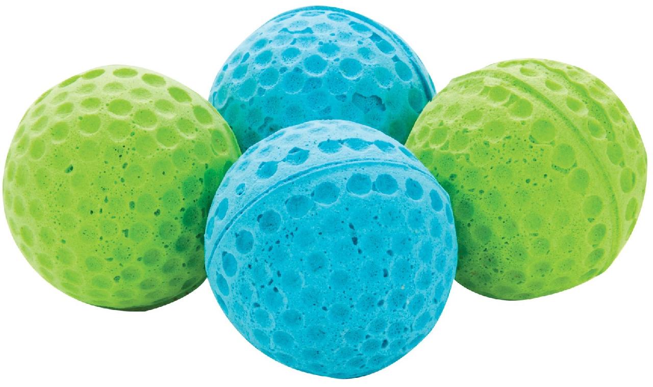 Игрушка для кошек мяч мягкий 4см 1шт