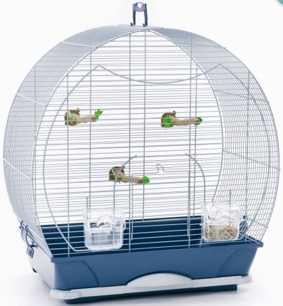 Клетка для птиц EVELYNE 40 серебро