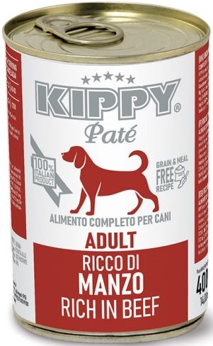 KIPPY конс. для собак из говядины 400г