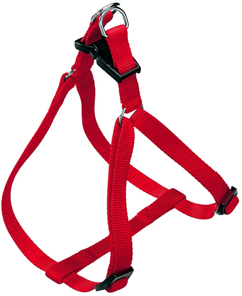 Шлейка EASY Large д/собак красный A=B 54÷78 cm 20 mm