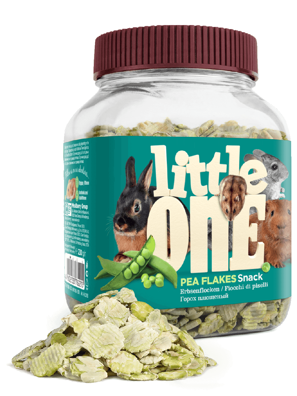 Little One лак-во Горошек плющенный 230г