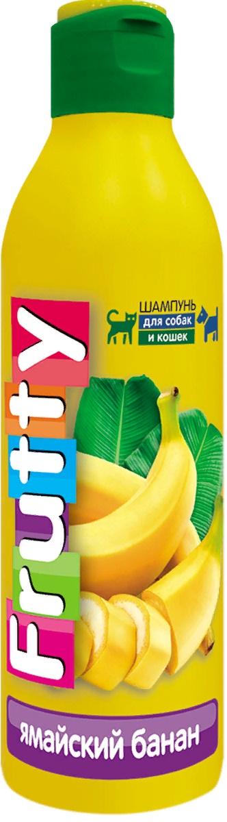 АВЗ Frutty Шампунь д/собак и кошек Ямайский банан 250мл