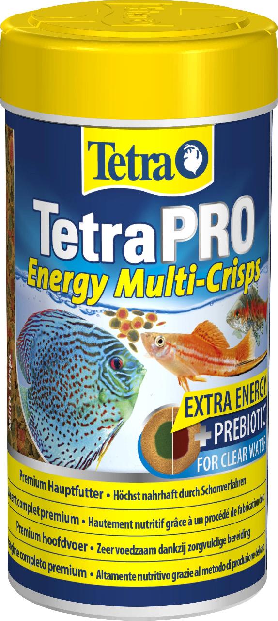 TetraPro Energy Crisps корм-чипсы для всех видов рыб для дополнительной энергии 250мл