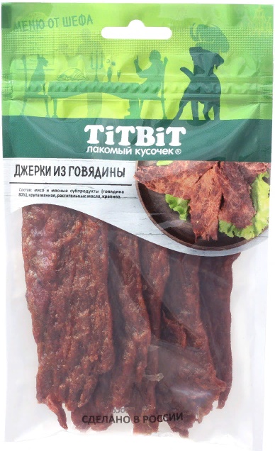 Джерки мясные из говядины Меню от Шефа 70г