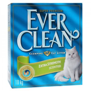 EVER CLEAN Extra Strong Clumping Scented с ароматизатором 10кг